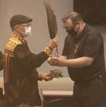 Charging of the Eagle Feather Ceremony